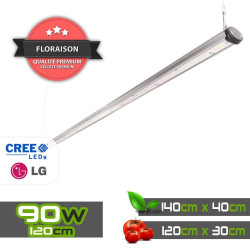 SpectraB.2.G X90 120cm - Barre horticole LEDs pour croissance & floraison