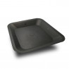 Saucer 18.9x 18.9cm - Black Square