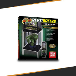 Support avec étagère reptibreeze ZOOMED