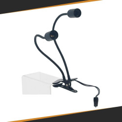 Double Support CLIP - Flexible pour ampoule horticole LED E27
