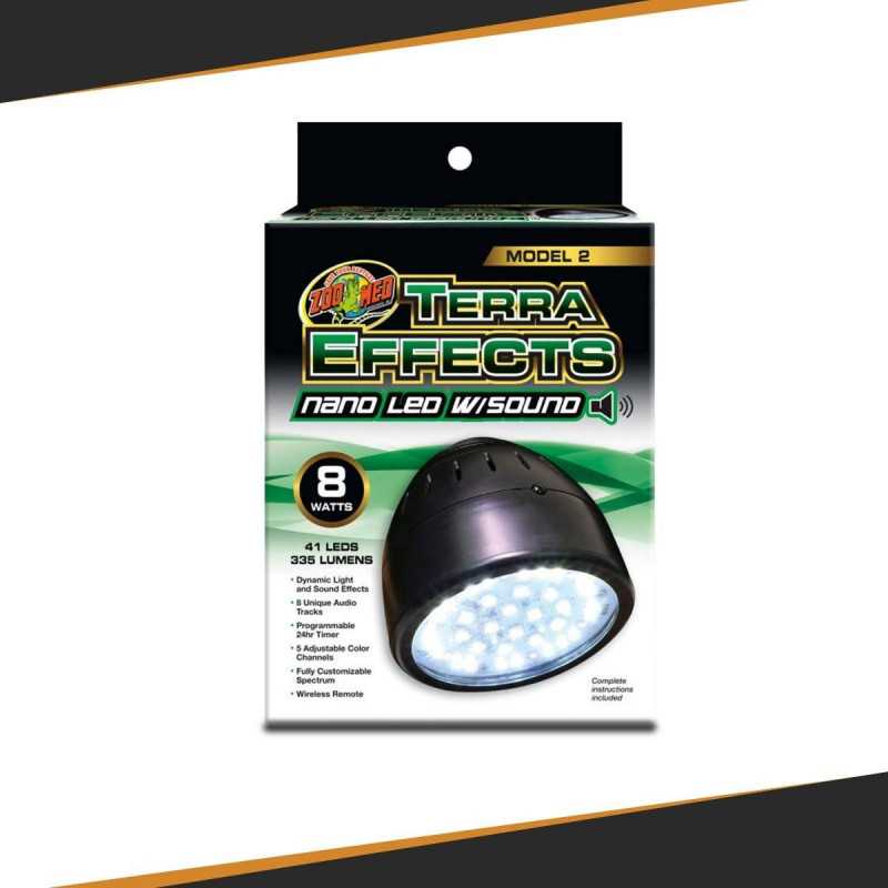 Nano lampe LED avec effets sonores 8W