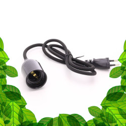 Câble Plug & Play pour ampoule horticole E27