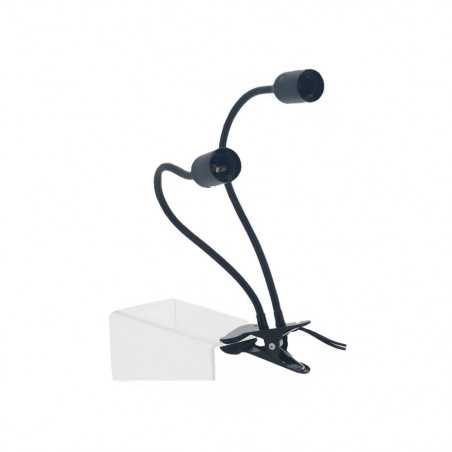 Double Support CLIP - Flexible pour ampoule horticole LED E27  - 1