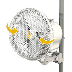 Oscillerende Klemventilator - Monkey Fan - Secret Jardin - 2 Snelheden - 20W 21CM Secret Jardin - 2