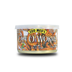 Conserve de vers de farine pour reptiles - CAN'O WORMS - 35g - ZOOMED