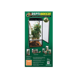 Terrarium grillagé REPTIBREEZE Large NT12 - 46 x 46 x 91cm - ZOOMED