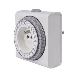 Mechanische programmeur compatibel met tuinbouw LED-lampen