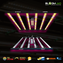 SpectraWILD M650 - Full Spectrum LED horticultural bars - 650W - 120x120 - Samsung