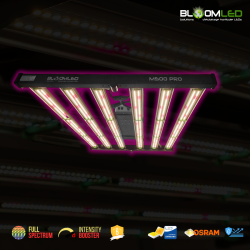 Lampe horticole LED SpectraWILD M500 PRO - Max 120cm x 120cm - 500Watts