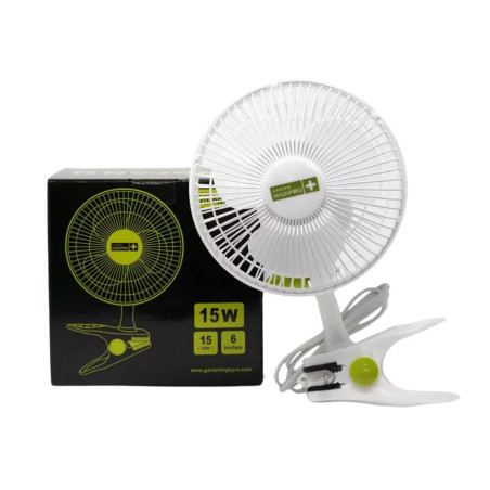 Profan Garden HighPro Klemmventilator – 20 cm 12 W