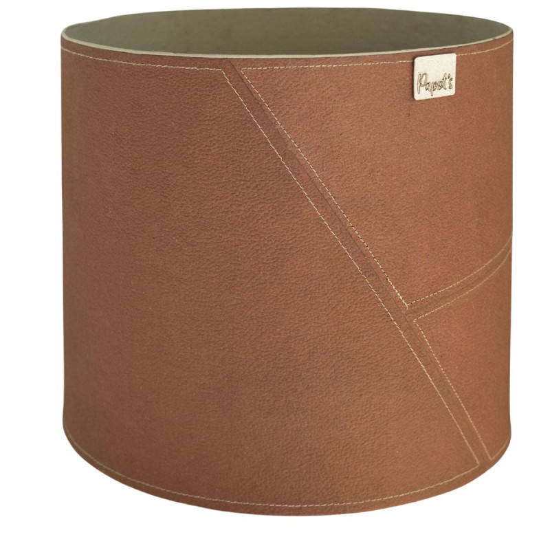Vintage Caramel Cache Pot Ø25 Papot's