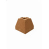 TerraPyramid Mini 12 × 12 × 10 cm (1.5 L) – Bloc de culture tout-en-un coco & tourbe