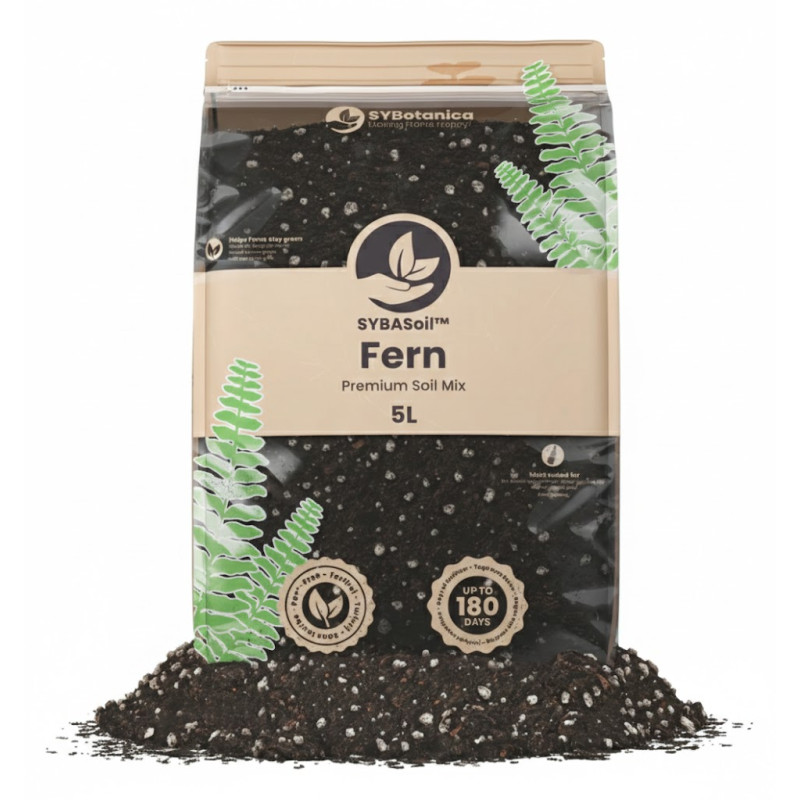 Fern Mix - Premium Soil Mix 5L - Substrat SYBASoil