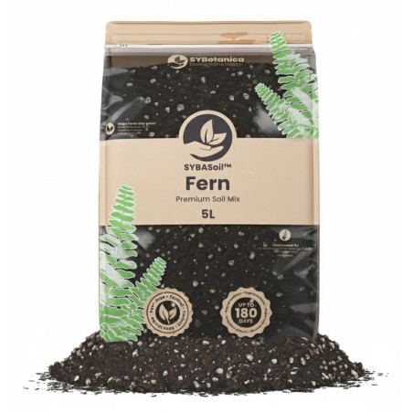 Fern Mix - Premium Soil Mix 5L - Substrat SYBASoil