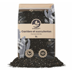 Cacti & Succulent Mix - Premium Soil Mix 5L - Substrat SYBASoil