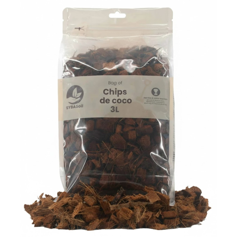 Chips de Coco 3L - Substrat SYBASoil