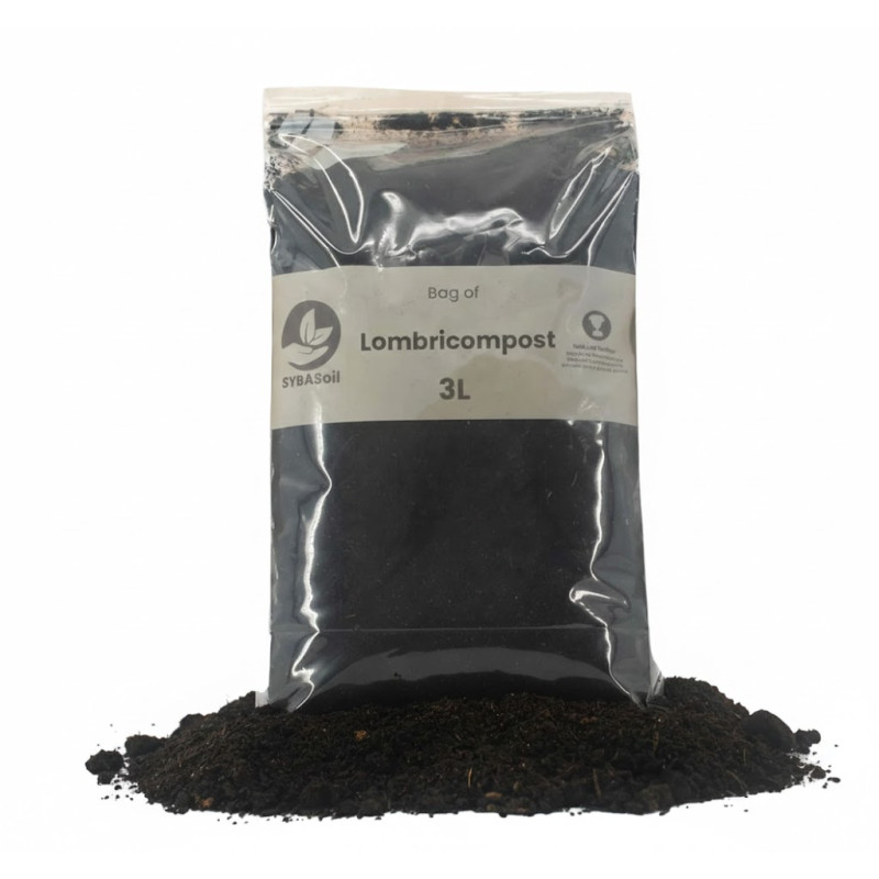 Worm Castings 3L - SYBASoil substrate