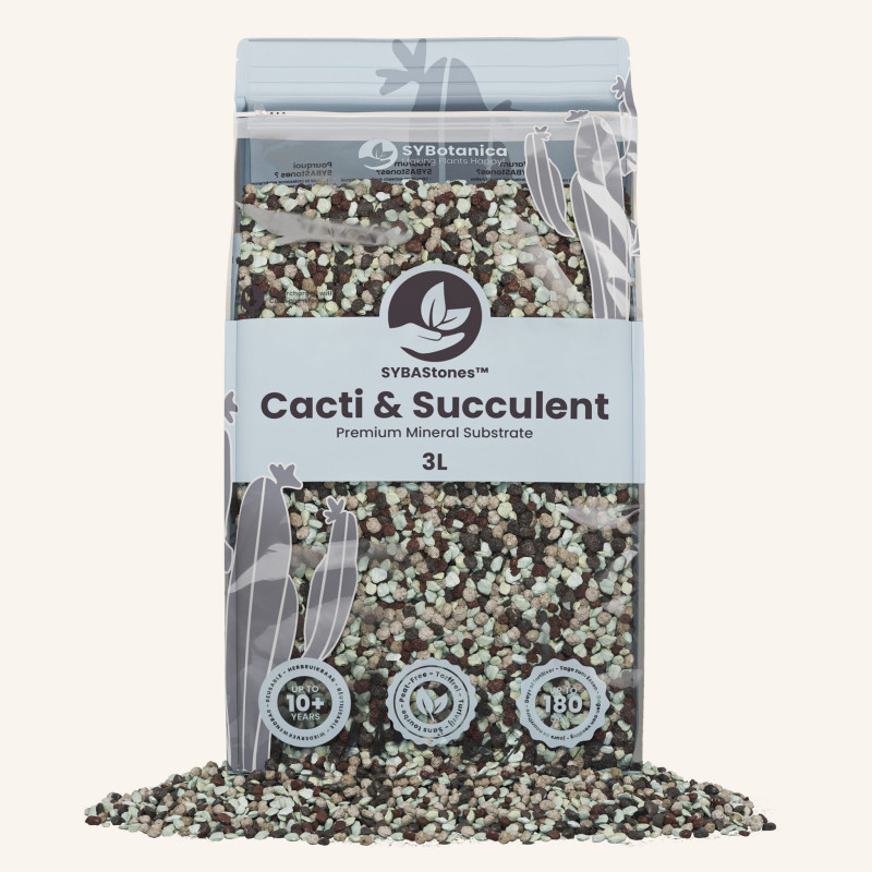 Kakteen & Sukkulenten Mineralmix 3L - SYBASoil Substrat