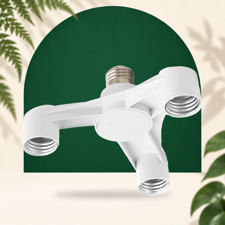 Support pour 3 ampoules SpectraBULB - E27