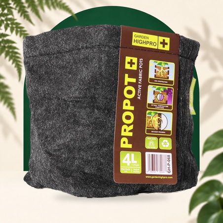 Pot textile 4L - 15 x 15 x 20cm - Garden HighPro