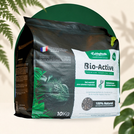 Premium Tropical Soil 10Kg/20L - Natural Substrate for Reptiles and Tropical Plants