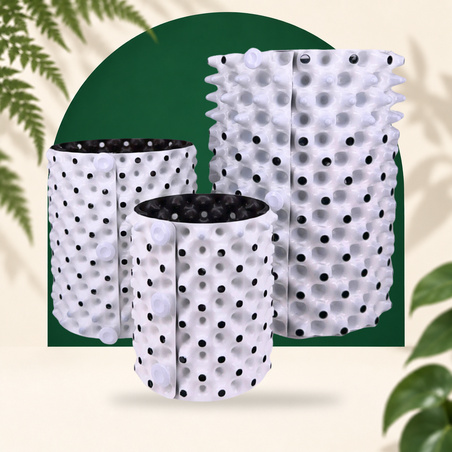 Roots POT aerated pot - Innovative, breathable white grow pot