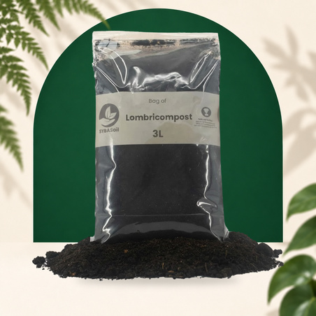 Worm Castings 3L - SYBASoil substrate