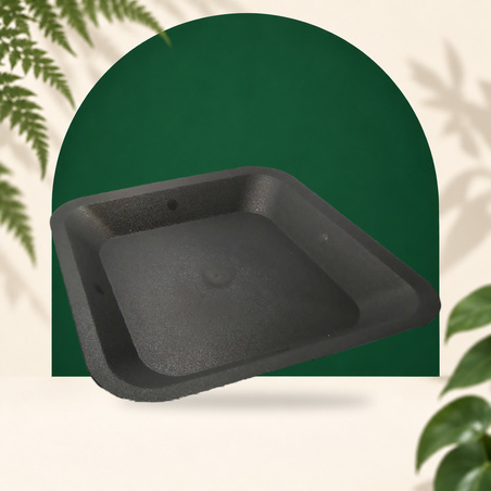 Soucoupes 28cm x 28cm pour pots de 11L
