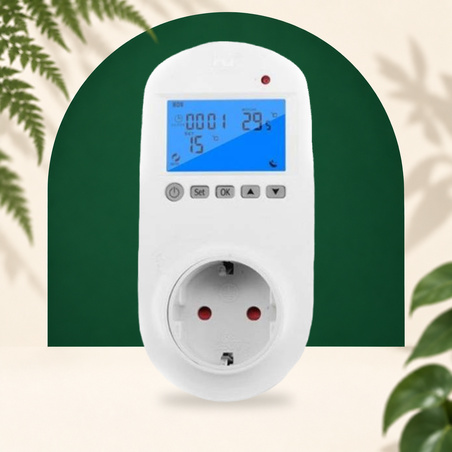 Programmable thermostat for heating