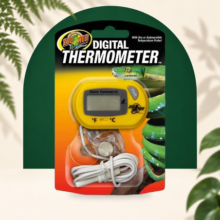 Digital terrarium thermometer