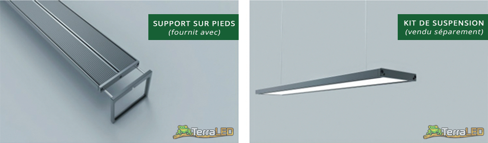 Aqs-pro kit de suspension led terrarium plantes interieur eclairage