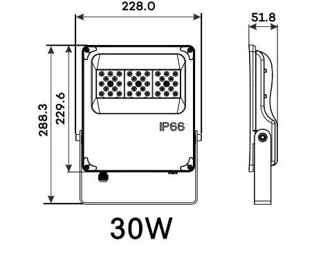 led-schijnwerper