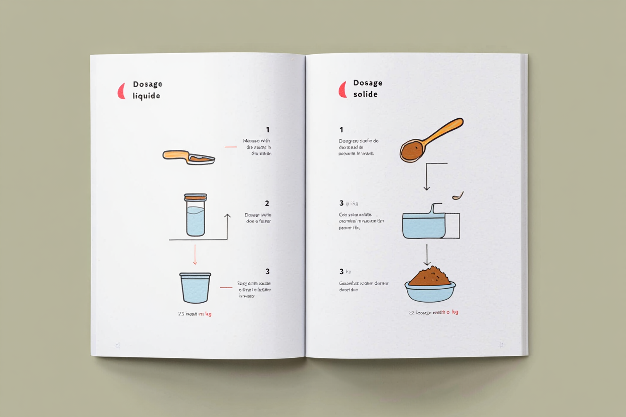 Processus dosage engrais liquide versus solide