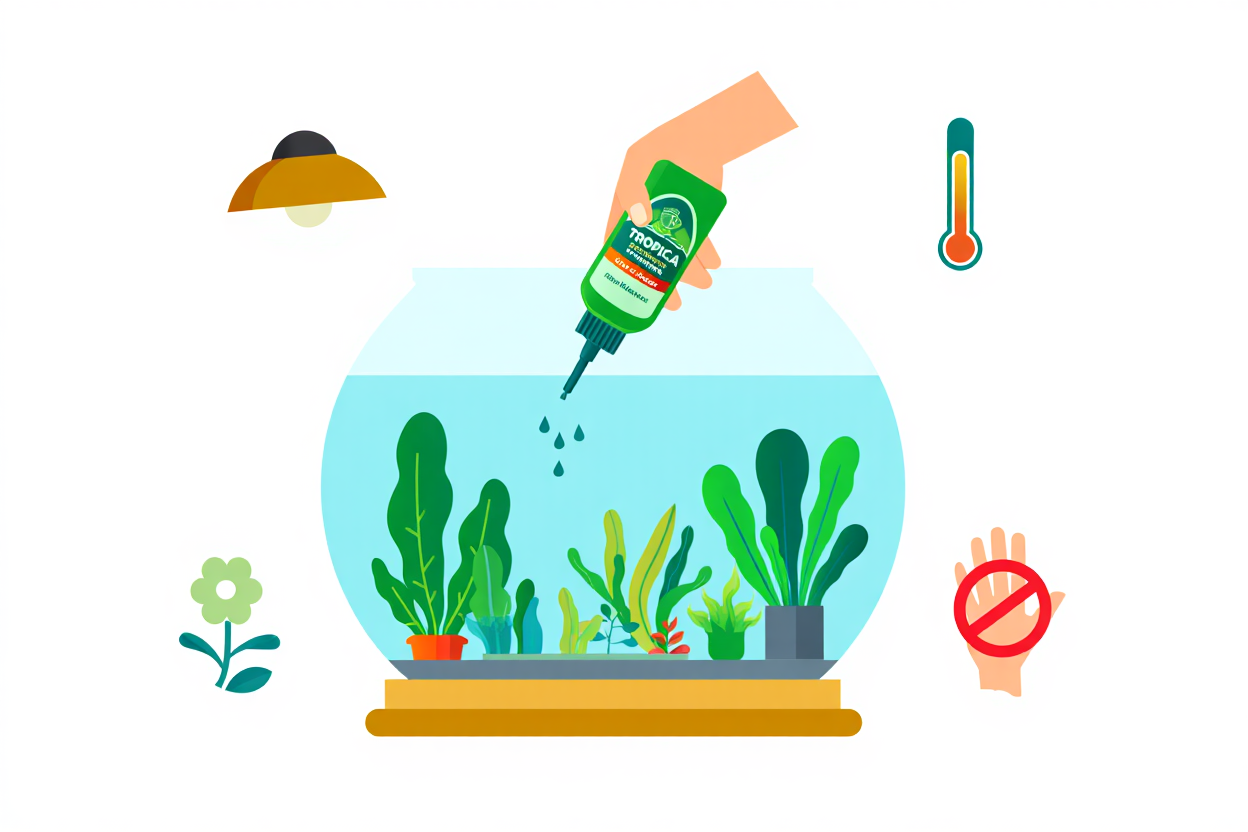 Bonnes pratiques d'utilisation d'engrais pour un aquarium équilibré