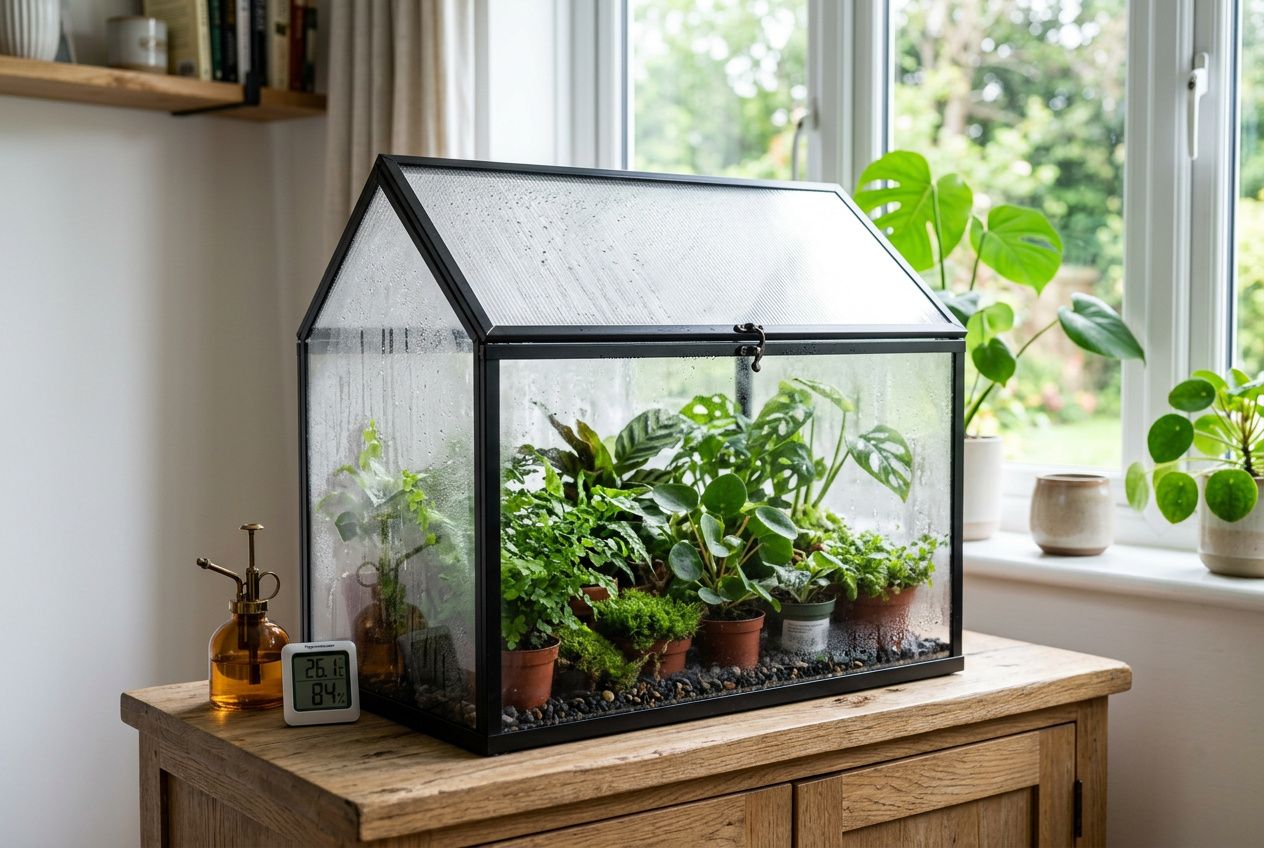 Mini serre tropicale d'intérieur