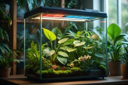 Lampe LED pour plantes tropicales : croissance optimale